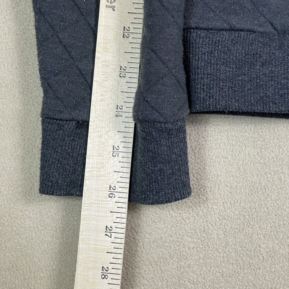 Marine Layer Jacket Adult‎ Medium Gray Quilted Bomber Full Zip Casual Mens - Picture 6 of 13